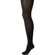 HUE Women’s Cable Tights – Black, M/L