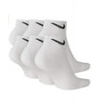 thumbnail image 2 of Nike Unisex Everyday Cotton Cushioned Low Rise Training Socks with DRI-FIT Technology, White, Large ( Pack of 6 Pair), 2 of 2