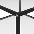 thumbnail image 4 of vidaXL Coffee Table End Table Living Room Accent Sofa Table Tempered Glass, 4 of 4