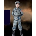 thumbnail image 1 of Uniformes de entrenamiento militar para niños, disfraces de fiesta de campamento de verano de camuflaje táctico de combate para niños, trajes del ejército de Halloween para niñas, 1 of 4