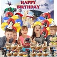 thumbnail image 4 of DC League of Super-Pets Birthday Supplies Plates Decorations Decor Backdrop Banner Cake Topper Fans, 4 of 6
