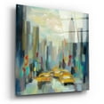 thumbnail image 2 of Epic Art 'Manhattan Sketches II' by Silvia Vassileva, Acrylic Glass Wall Art, 36"x36", 2 of 10