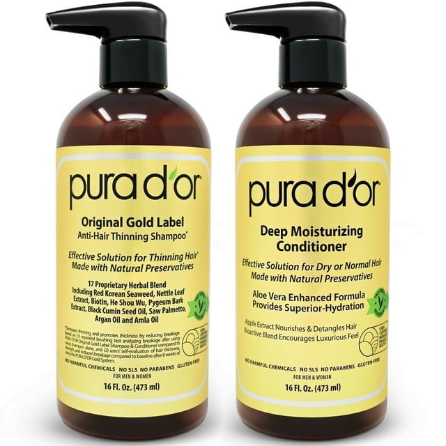 PURA D'OR Dor Original Gold Label AntiHair Thinning Shampoo