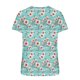 thumbnail image 5 of Camisas de Manga Larga para las Mujeres Suelto Ajuste Impreso Verano Sexy Cuello Redondo Superior, Poliéster Regular, 5 of 6