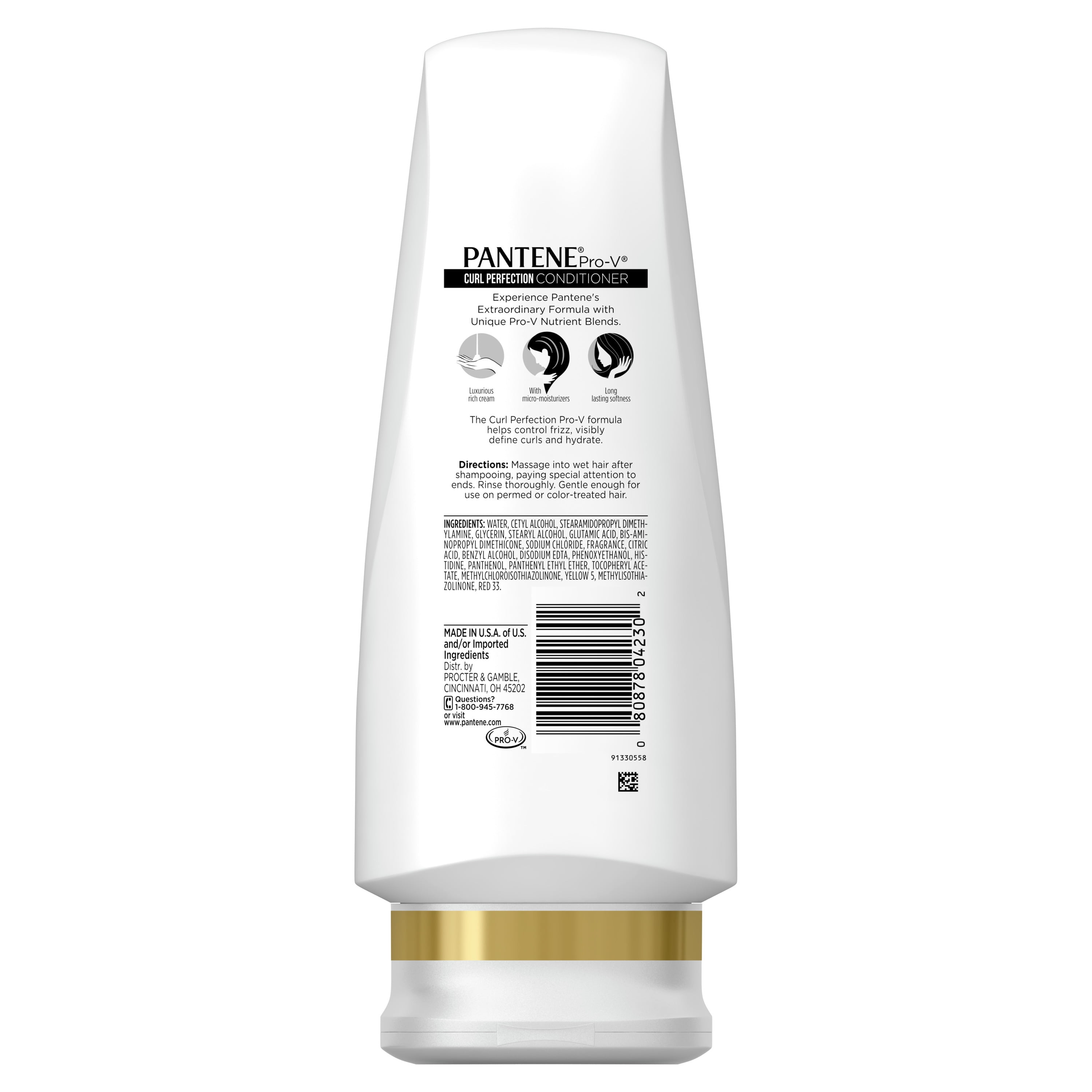 Pantene Pro-V Curl Perfection Conditioner, 12 fl oz