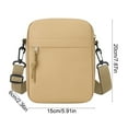 thumbnail image 4 of Lightweight Crossbody Chest Bag with Multiple Zippered Pockets for Sports and Daily Use, 4 of 6