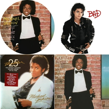 Off The Wall (Picture Disc) & Bad (Picture Disc) & Thriller (25Th Anniversary Edition/2LP/180G/Gatefold) & Off The Wall (140G/Gatefold)