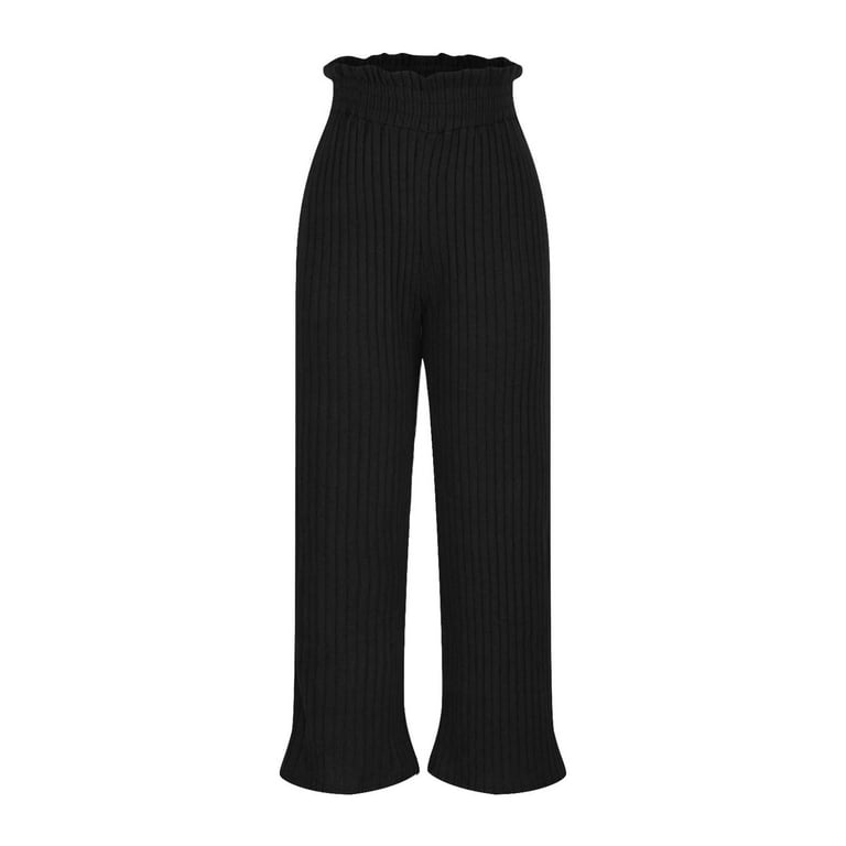 Hip Hop Wide Leg Pants Autumn Winter Fashion 2021 Streetwear Stripe  Trousers Women Plus Size High Waist Casual Pants -  Finland