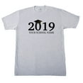 thumbnail image 2 of Senior Men's T-shirts, Class of 2019 Customized Shirts, Graduation T-shirts - Grad Cap, 2 of 2