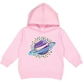 thumbnail image 2 of Inktastic Planet Saturn with Stars Toddler Hoodie, 2 of 4