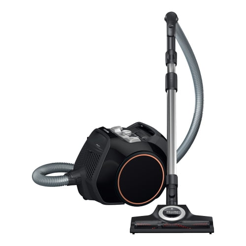 Miele Boost CX1 Cat & Dog Bagless Canister Vacuum Cleaner, Lightweight, Compact and Corded with Vortex Technology, TurboBrush and HEPA AirClean Filter, Black/Rose - 5 Year Warranty