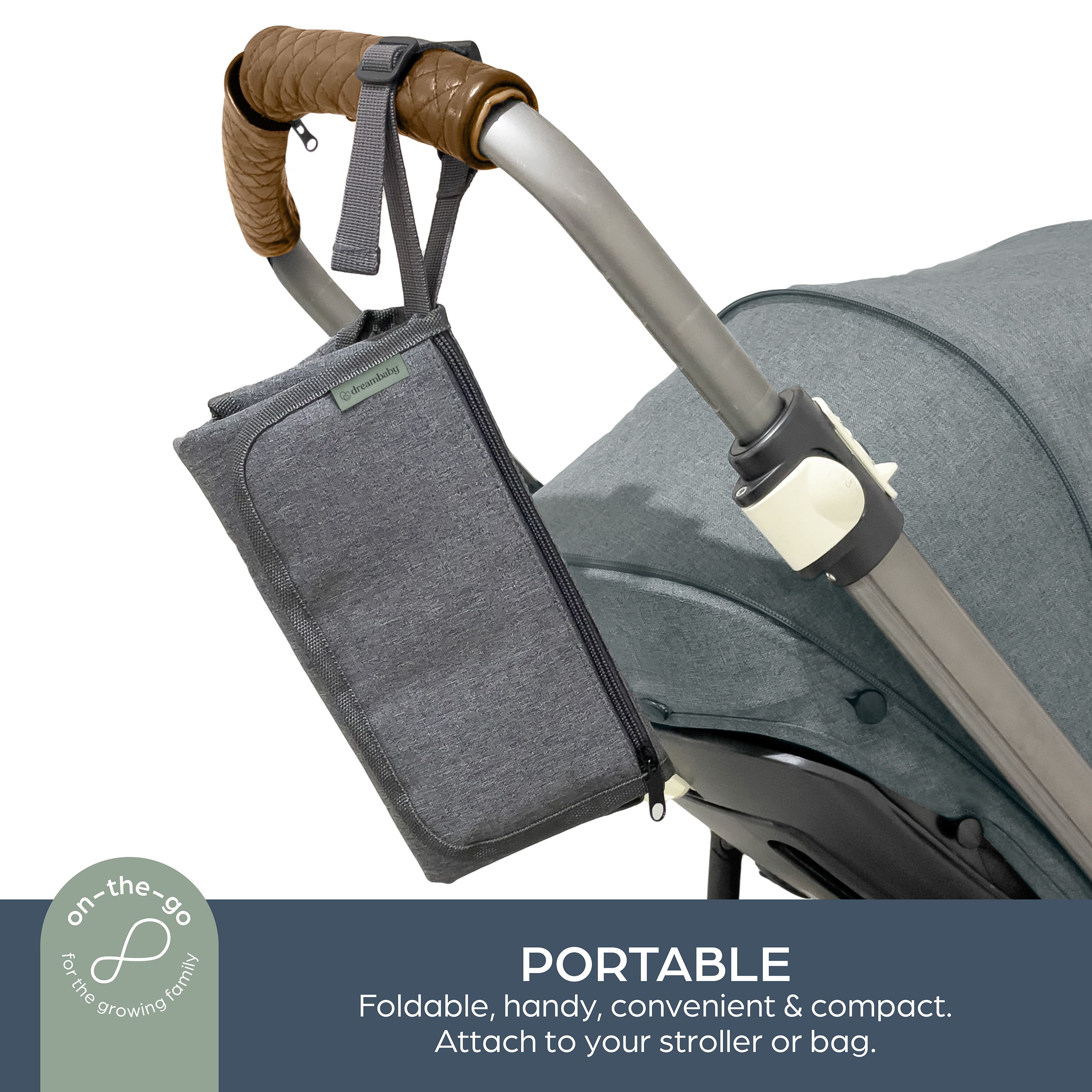 Dreambaby Fold & Go Portable Changing Pad with Pockets photo 7