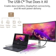 ASUS ProArt Display 34 Ultrawide Curved Professional HDR Monitor - PA34VCNV