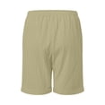 thumbnail image 6 of vigerkar Womens Breathable Shorts,Linen Shorts for Women, Summer Vacation Beach Short Pants Casual Clothes (Khaki, XL), 6 of 6