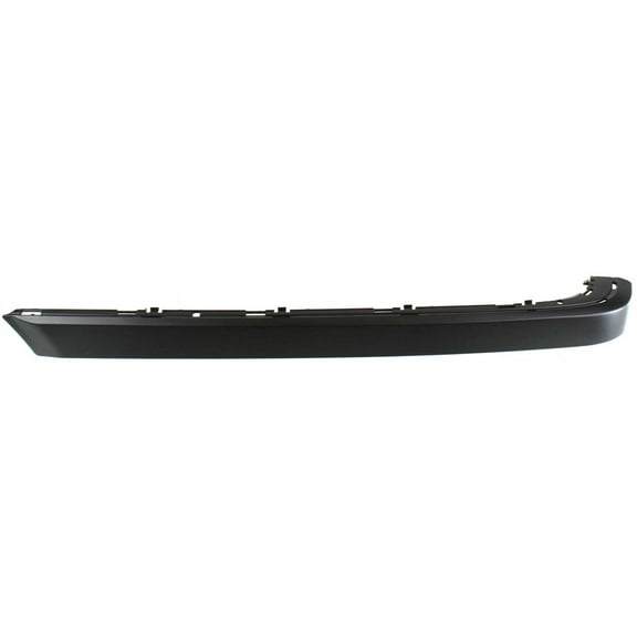Bumper Trim Compatible With 1995-2001 BMW 750iL 1995, 1997-2001 740i Rear, Left Driver Side, Outer Black