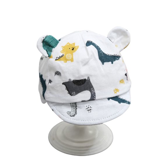 PEACNNG Children Sun Toddler Cute Cartoon Unisex Beach Baby Boys Girls Baseball Cap Breathable Soft Spring Summer Sun Hat Cute Cartoon Print Beach Cap