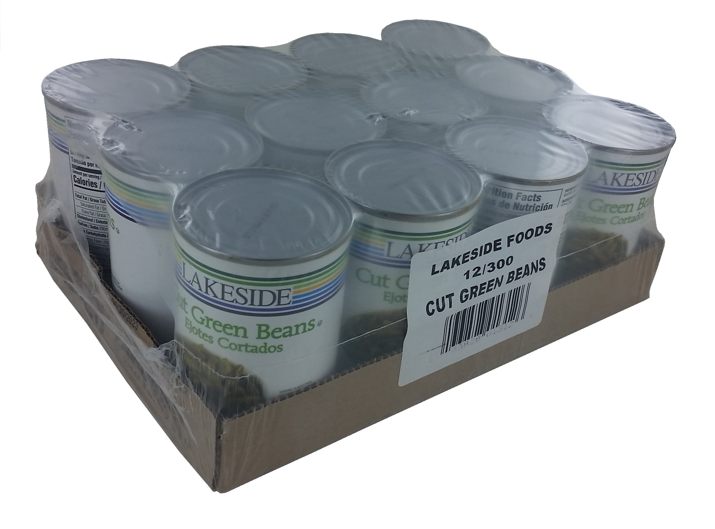 Lakeside Cut Green Beans, 14.5 Ounce Can (12 Pack)
