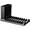 Black, variant on Wofarmy Japanese Foldable Dish Drainer Rack with Chopstick Holder Kitchen Storage Black