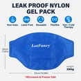 thumbnail image 6 of LotFancy Ice Pack for Back Injuries, 2 Gel Hot Cold Packs w/ Wrap for Low Back, Waist, Abdomen, 6 of 8