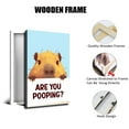 thumbnail image 3 of Funny Dog Cat Bathroom Canvas Wall Art Cute Animal Poster  Restroom Wall Decor Are You Pooping Poster Print Artwork for Toilet Nursery Decor, 3 of 7