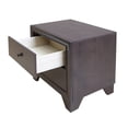 thumbnail image 4 of Cterwk 2 Drawers Nightstand for Living Room, Bedroom, Dark Brown, 4 of 9