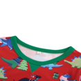 thumbnail image 4 of Famille Pyjama Assorti Ensemble Manches Longues Noël Impression Tops Pantalons de Sommeil Rouge Maman XL, 4 of 7