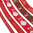 thumbnail image 2 of AMERTEER 5 Yards Christmas Gift Wrapping Ornaments Decoration Ribbon Xmas Tree Pendants, 2 of 9