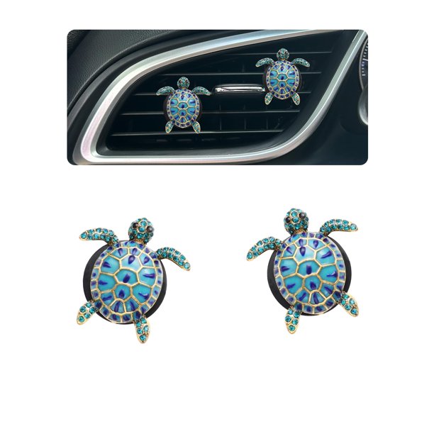 Ambientador Oriesse de Car Decor con forma de tortuga marina, 2 unidades