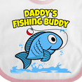 thumbnail image 4 of Inktastic Daddy's Fishing Buddy (blue) Boys or Girls Baby Bib, 4 of 4
