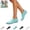 Blue, variant on Water Shoes for Women Beach Barefoot Sandals Summer Aqua Socks Slippers Travel Non Slip Shoes (Blue)