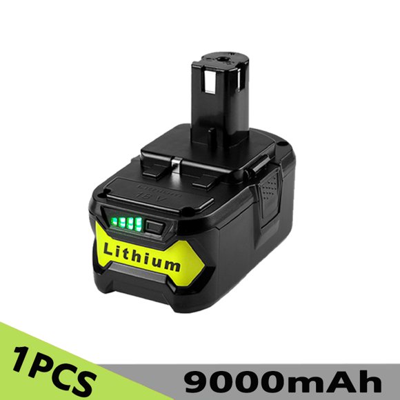 9.0Ah for 18V Ryobi P108 Battery Replacement Li-ion Battery P108 P102 P103 P104 P107 BPL1820 RB18L50 Power Tool Baterry.