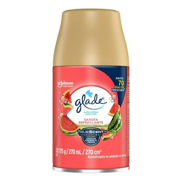 Aromatizante de ambiente Glade Automático repuesto Sandía 175 gr