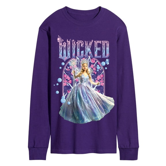 Wicked: Part 2 -  Glinda Florals - Men's Long Sleeve Graphic T-Shirt