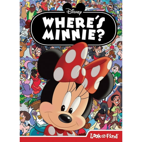Disney: Where's Minnie? a Look and Find Book (Hardcover)