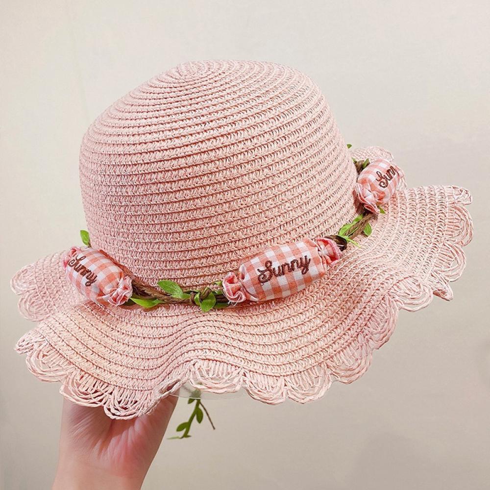 Bullpiano Baby Girl Straw Hat / Toddler Girl Straw Hat / Baby Girl