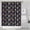 Navy Mexican Skull, variant on Purple Gothic Cat Crystal Pattern Shower Curtain 36"x72" ,Bathroom Decorative Shower Curtains Set with 12 Hooks,Modern Waterproof Washable Shower Curtain