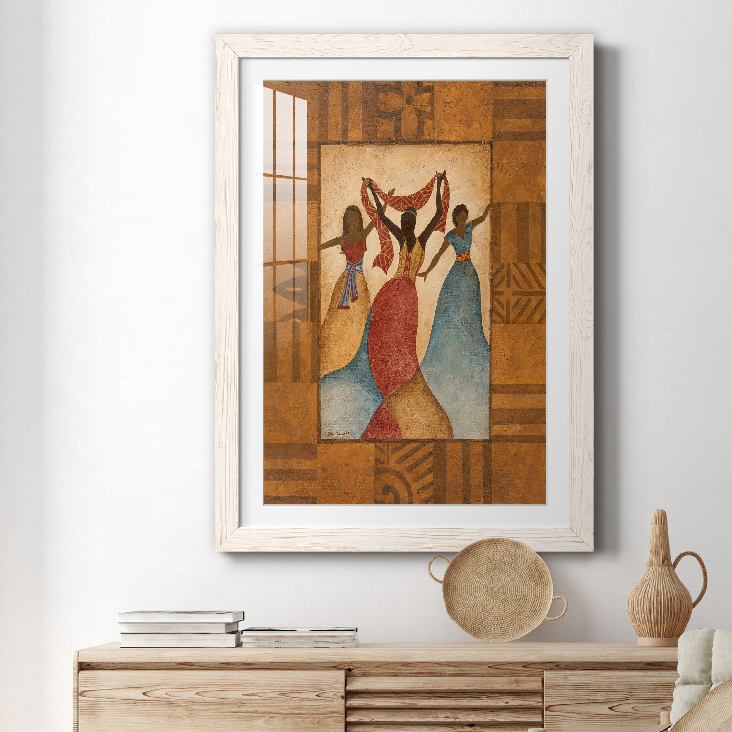 Rhythm - Premium Framed Print - Distressed Barnwood Frame - Ready to Hang