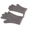 thumbnail image 2 of Guantes resistentes al calor, guantes para asar, guantes de silicona antiescaldaduras para horno, para cocinar y hornear en la cocina., 2 of 8