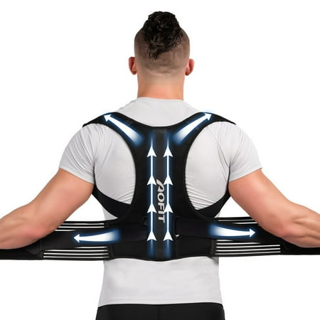 Back Brace for Lower Back Pain, Back Support Belt for Women & Men, Breathable Lower Back Brace with Lumbar Pad, Lower Back Pain Relief for Herniated Disc, Scoliosis, Sciatica, Small/Middle/Large Size