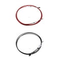 thumbnail image 1 of 2x Cable del para palanca de control de embarcación fueraborda - 21 pies - rojo / negro shamjiam Cable de acelerador universal, 1 of 8