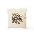 thumbnail image 2 of CafePress - Spanish Teacher (Funny) Gift Tote Bag - Unisex Canvas Tote Bag, Beige, 1-Piece, 2 of 8