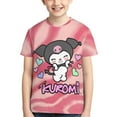 thumbnail image 6 of Sanrio Kuromi Kids T-Shirt 3d Printed Graphic T-Shirts Boys And Girls Short Sleeve Shirts For Youth Kids X-Small, 6 of 6