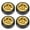 Golden[cite: 1], variant on M Buder 4pcs Aluminum Alloy Drift Tire RC Car Accessories Fit for Wltoys K969 K989 P929 1/28 RC Golden (1 inch / 25.4 mm)[cite: 1]