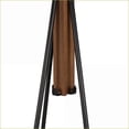thumbnail image 4 of Coat Racks, Industrial Reclaimed Wood & Metal with 8 Hooks | Natural | Wood + Stainless Steel, 4 of 10