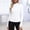 🔥 White, variant on Sentmoon UV Protection Shirts for Women Cooling UPF 50 Long Sleeve Women Solid Color with Zipper Breathable Regular Fit Moisture Wicking Shirts for Women for Casual and Daily Wear XL