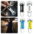 thumbnail image 6 of COB LED Flashlight Keychain USB Rechargeable Hanging Camping Waterproof Keyring Pocket Flashlight Portable Walking Lamp, 6 of 7