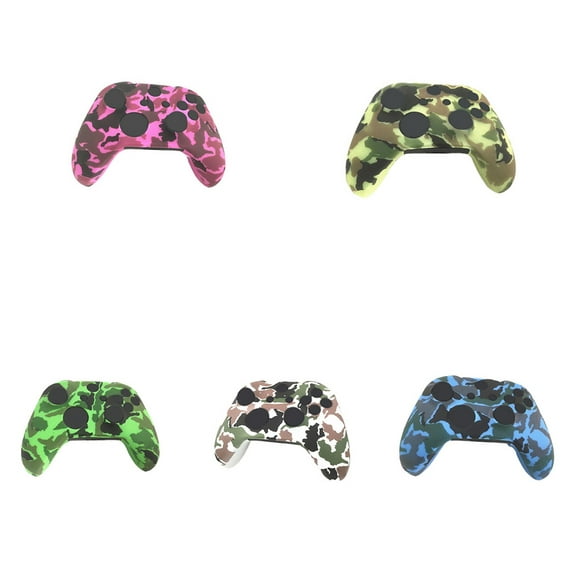 Grips caps for XBox For One S controller cover Camouflage case for XBox For XBox silicone guards For One X protective skin