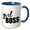 Blue/White, variant on 3drose, Girl Boss Black, 11oz Magic Transforming Mug