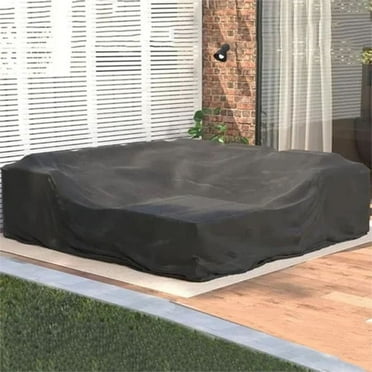 Moda Furnishings Dumbo Square Patio Dining and Sofa Set Cover by