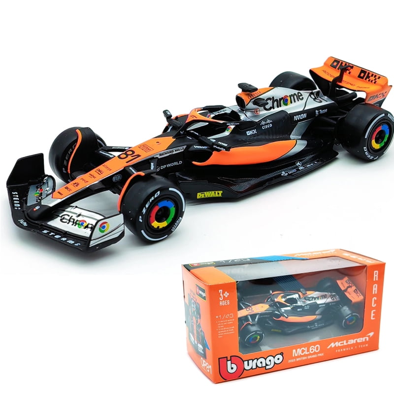 1:43 Aston Martin AMR23 Mercedes W14 Red Bull RB19 Miami GP Ferrari SF23 Alpine A523 F1 Model Formula Car Static Racing MCL60-81
